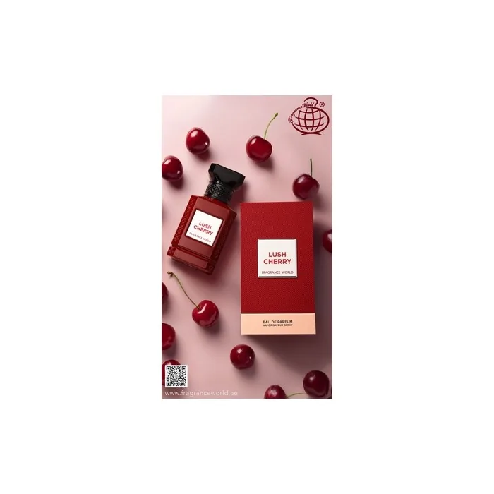 Fragrance World Lush Cherry Eau De Parfum, Unisex, 150 Ml