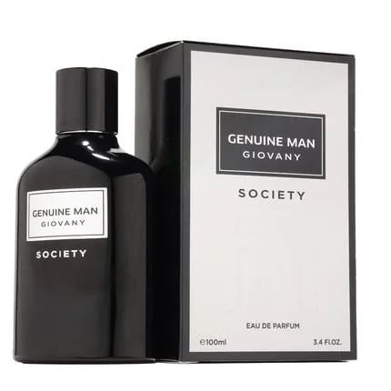 Fragrance World Genuine Man Eau De Parfum Giovany Society, 100 Ml For Men