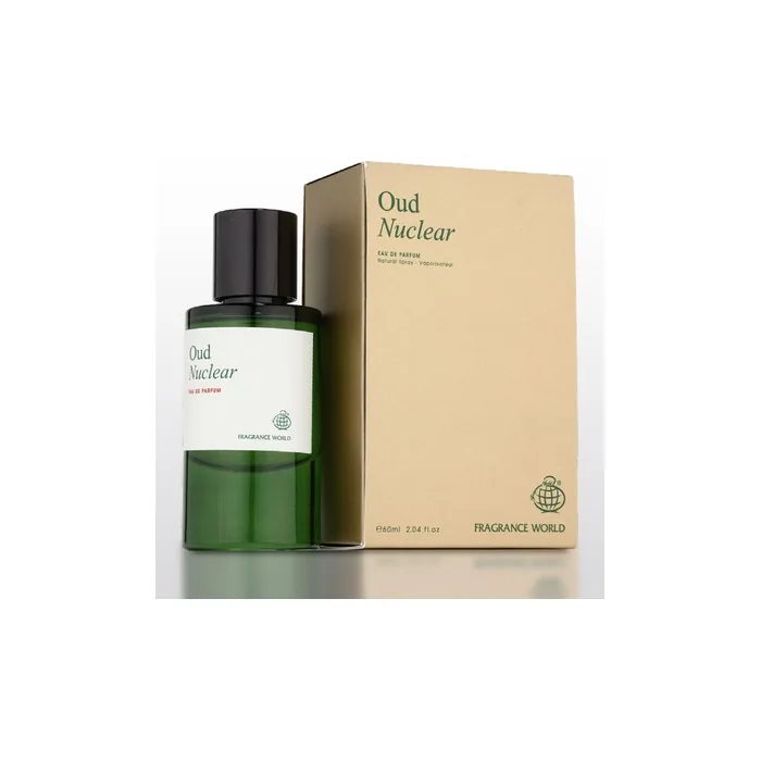 Fragrance World Oud Nuclear Eau De Parfum, Unisex, 60 Ml