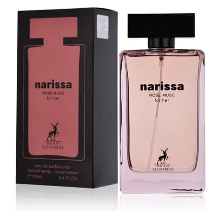 Maison Alhambra Narissa Rose Musc for Her by Maison Alhambra EAU DE PARFUM SPRAY 3.4 OZ for WOMEN