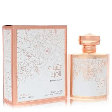 Nusuk Ishq Al Ward Eau De Parfum Spray 34oz 100ml Unisex