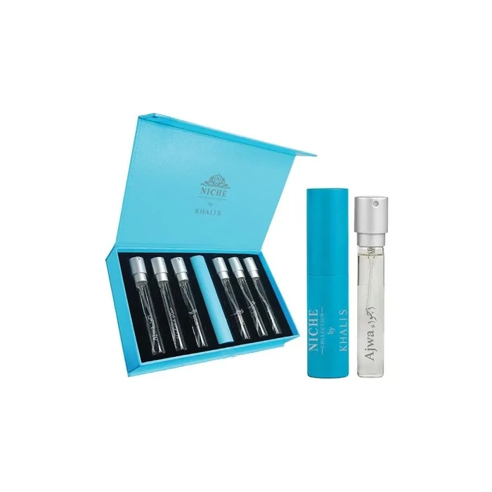 Khalis Blue Niche Discovery Eau de Parfum Set 6 x 10ml - Pack of 6