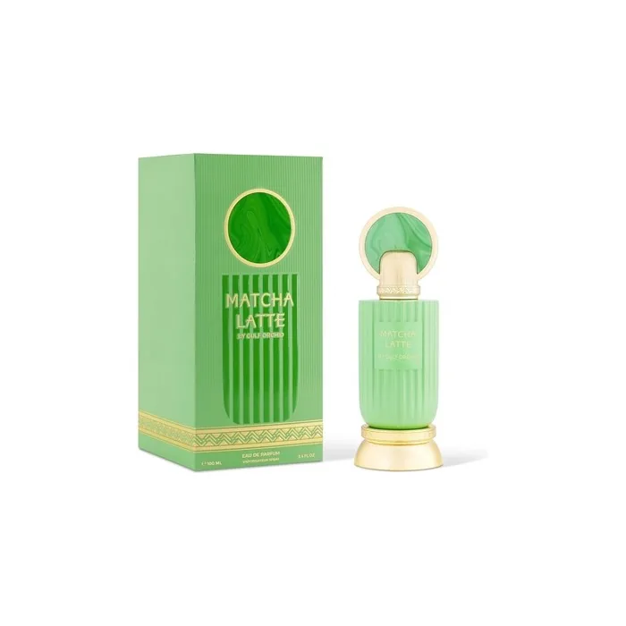 Gulf Orchid Matcha Latte Eau de Parfum 100ml - Unisex Fragrance with Creamy Matcha and Almond Notes