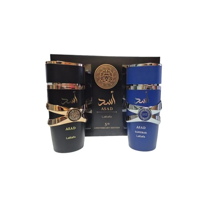 Lattafa Anniversary Edition Asad & Asad Zanzibar Eau De Parfum 100ml