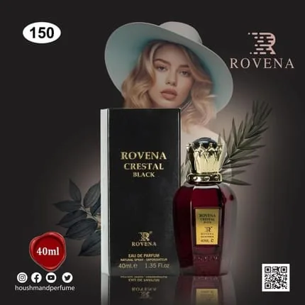 Rovena Crestal Black Eau De Parfum 40ml