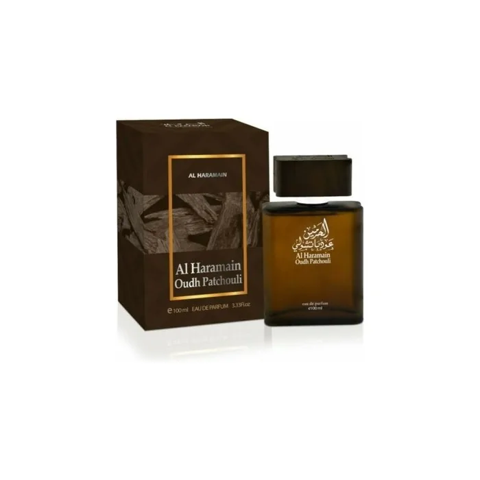 Al Haramain Oudh Patchouli Spray 100ml - Oud Agarwood Black Musk Amber