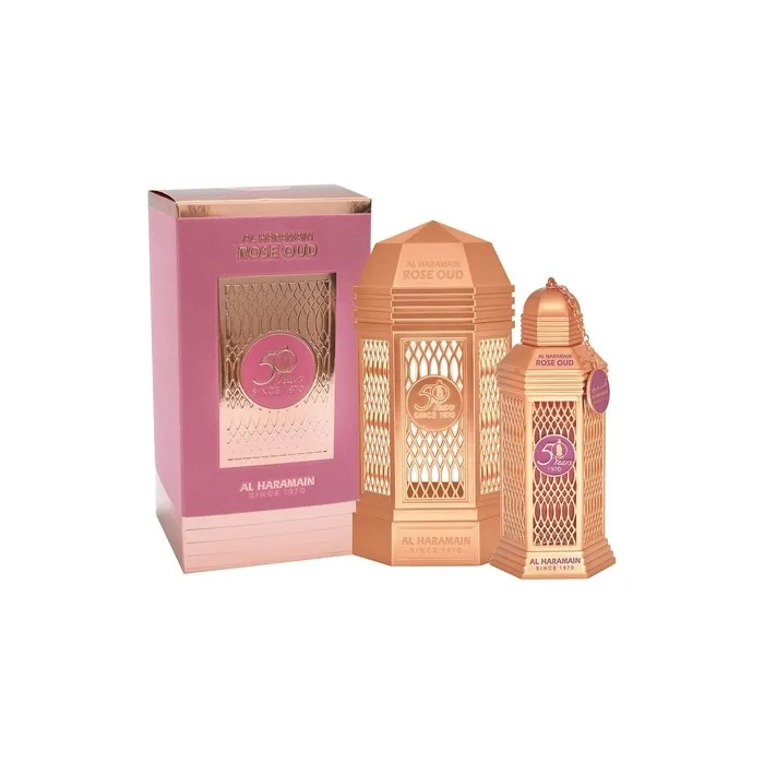 Al Haramain Rose Oud Spray 100ml Sandalwood