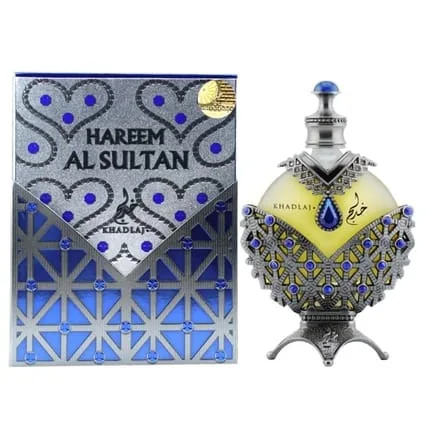 Khadlaj Hareem Sultan Blue Concentrated Perfumed Oil Without Alcohol