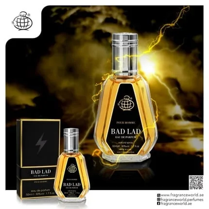 Fragrance World Bad Lad Pour Homme Eau De Parfum, 50 Ml For Men