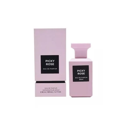 Fragrance World Picky Rose EDP 80ml Perfume for Women Amber Vanilla Fragrance Exclusive Luxury Niche Made in UAE