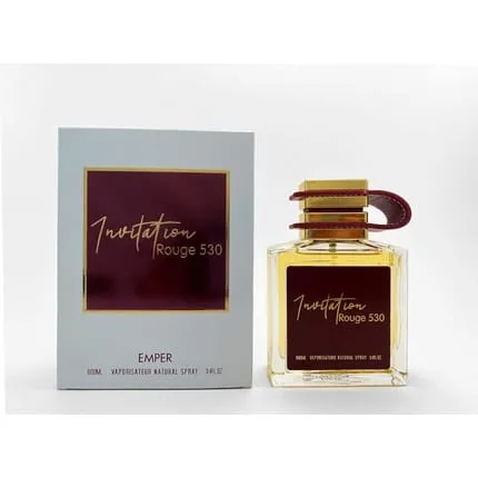 Emper Invitation Rouge 530 Eau De Parfum for Unisex 100ml - Warm and Sophisticated