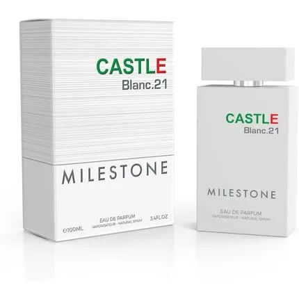 Milestone Perfumes Castle Blanc 21 Men's Eau De Parfum - Long-Lasting Fragrance