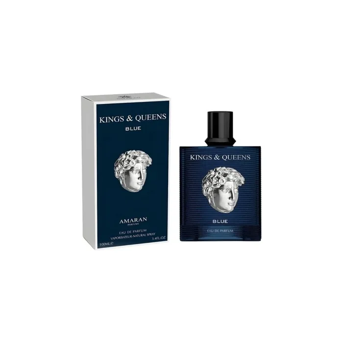 Amaran Kings & Queens Blue Eau de Parfum 100ml - Fresh Scent