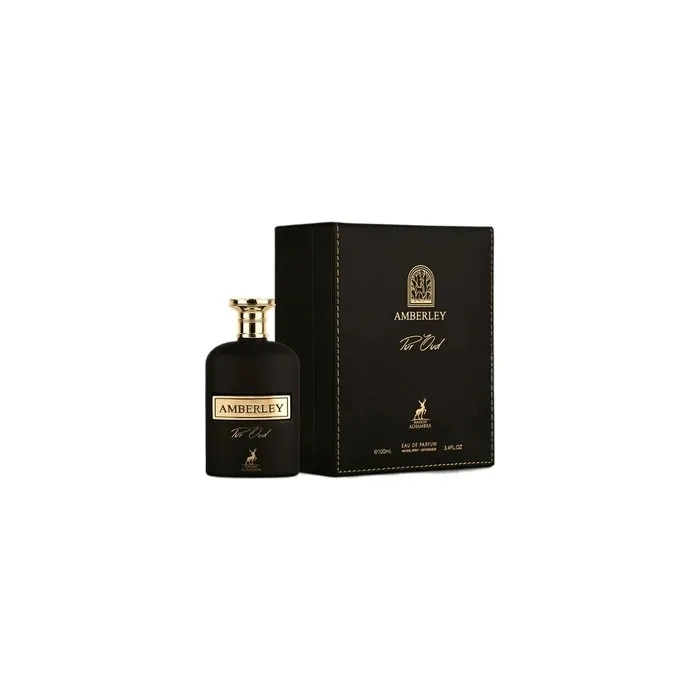 Maison Alhambra Amberley Pure Oud, Amberley Amoroso & Amberley Ombre Blue EDP 100ml (3.4oz) Black