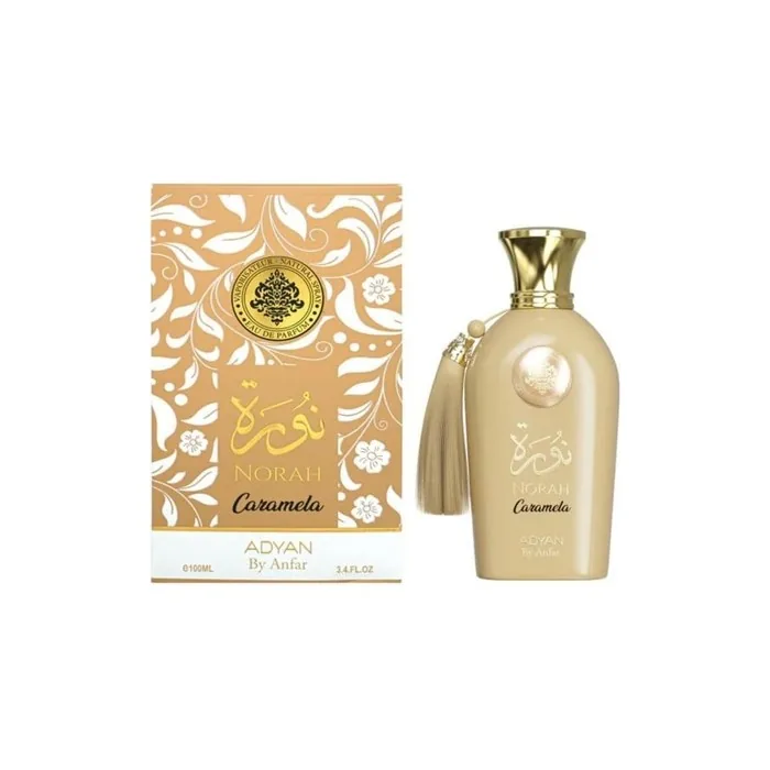 Adyan Norah Caramela Eau De Parfum for Women 100ml - Sweet Fragrance with Caramel, Milk, and Honey