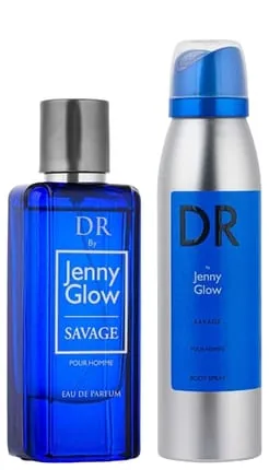 Jenny Glow Savage Eau de Parfum 50ml and Body Spray 150ml - Pack of 2