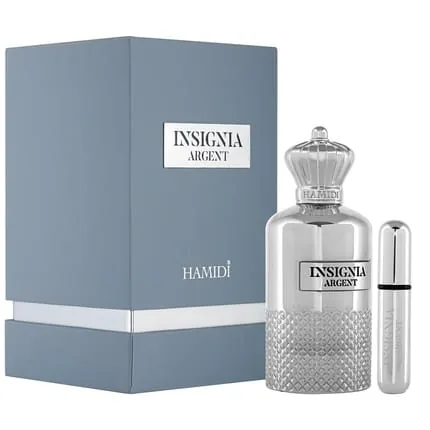 Hamidi Insignia Argent for Men 3.6 Oz Parfum Spray