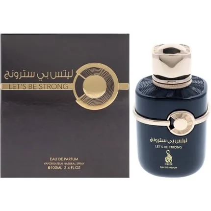 Lets Be Strong By Risala For Men 3.4 Oz EDP Spray