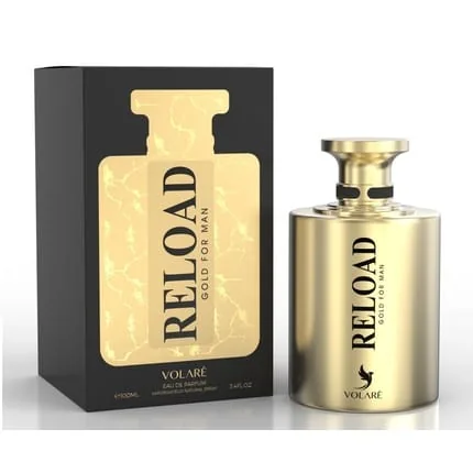 Volare Perfumes Eau De Parfum Volare Reload Gold For Men, 100 Ml