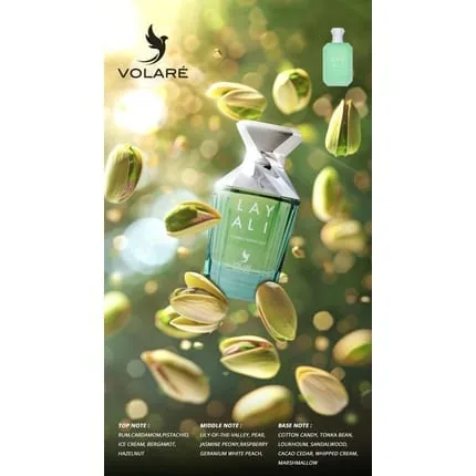 Mamlakt Al Oud Layali Classic Pistachio Eau De Parfum, Unisex, 100 Ml