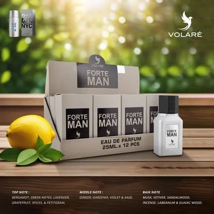 Volare Perfumes Eau De Parfum Volare Forte Man, 25 Ml