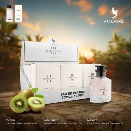 Volare Perfumes Eau De Parfum Volare Temptation Iii For Women, 30 Ml