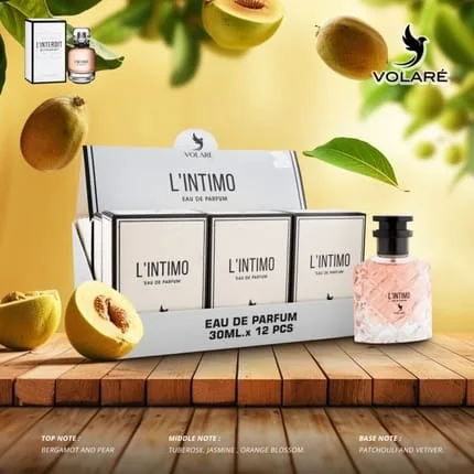 Volare Perfumes Eau De Parfum Volare L'Intimo For Women, 30 Ml
