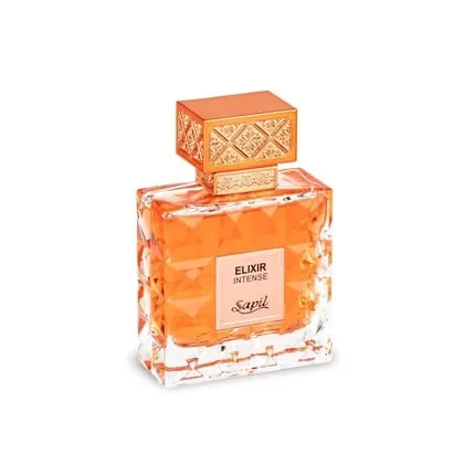 Sapil Elixir Intense Unisex Eau De Parfum Fresh Spicy Rose Blend with Vanilla