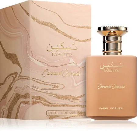 Paris Corner Taskeen Caramel Cascade Eau de Parfum 100ml and Deodorant Spray 200ml