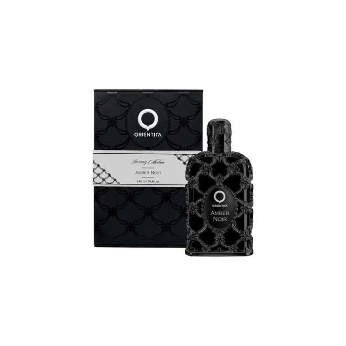 Orientica Amber Noir Luxury Collection Eau De Parfum Spray For Unisex 27 Ounce
