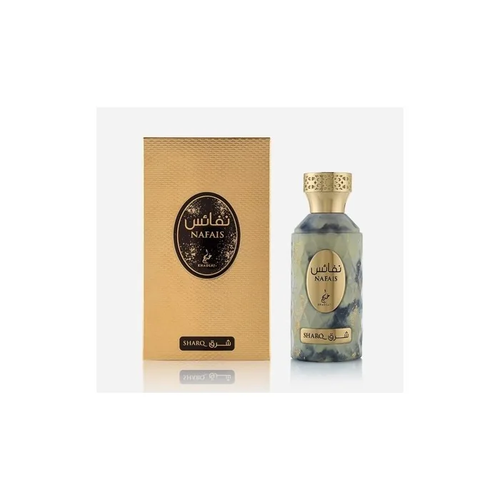 Nafais Sharq 100ml Khadlaj Perfume for Women - Pear Gardenia Amber Eau De Parfum