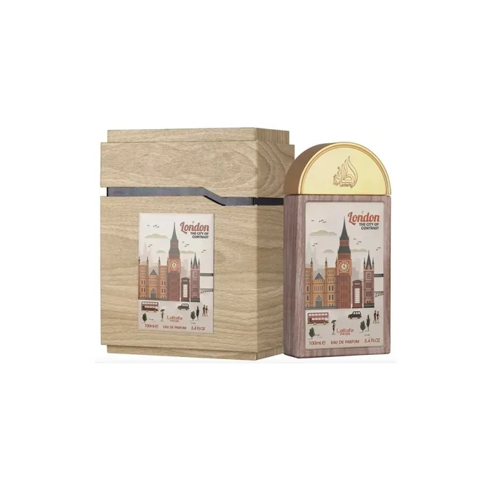 Lattafa London The City of Contrast Eau De Parfum 100ml