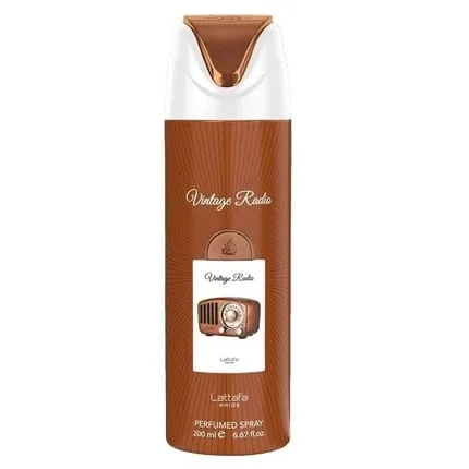 Lattafa Pride Vintage Radio Body Spray 200ml