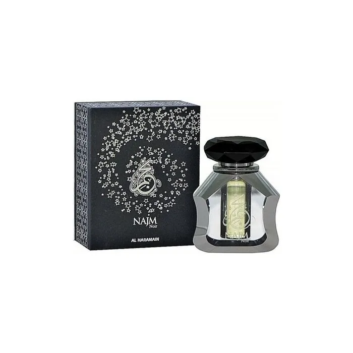 Najm Noir Perfume Oil 18ml by Al Haramain - Orange Blossom, Vetiver, Vanilla, Musk