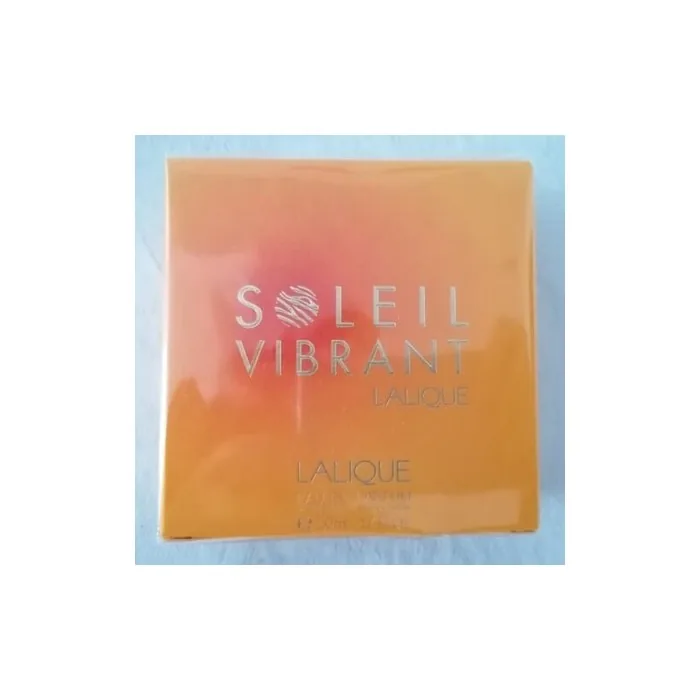 Lalique Soleil Vibrant EDP 1.7 fl.oz. 50ml Sealed Rare