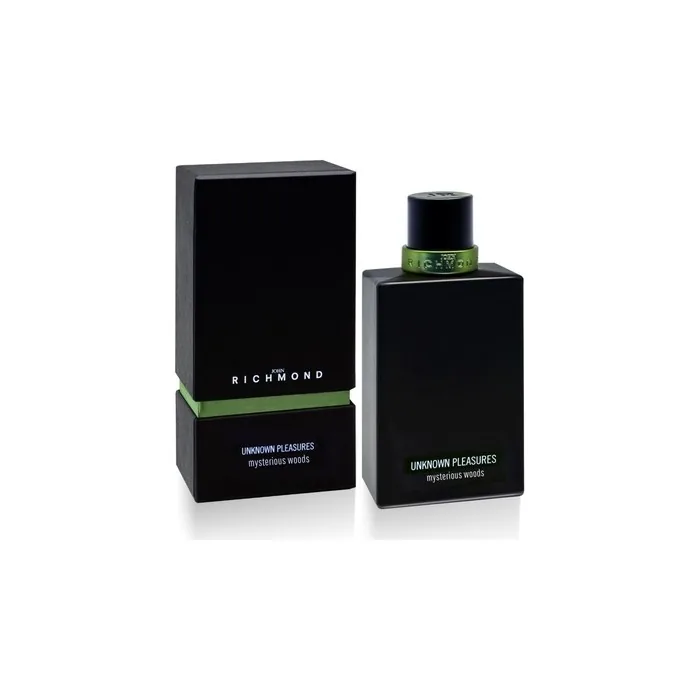 John Richmond Unknown Pleasures Mysterious Wood Eau de Parfum Unisex Emotional Rational Intuitive Tangible and Intense 100ml