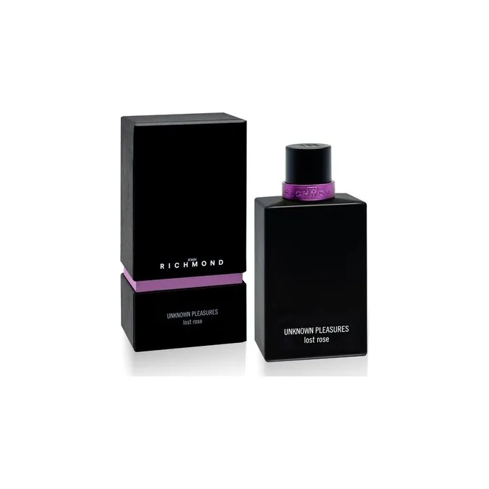 John Richmond Unknown Pleasures Lost Rose Eau De Parfume Intensive Unisex Perfume With Mysterious Character Scent Notes Amber Woody Musk 100ml