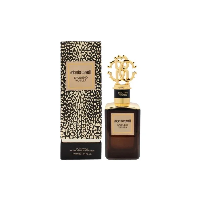 Roberto Cavalli Gold Collection Splendid Vanilla Unisex Eau De Parfum Spray 34 Oz