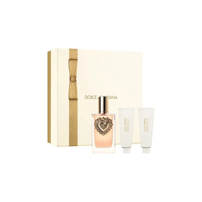 Dolce & Gabbana Devotion Eau De Parfum 100ml With Body Lotion 50ml And Shower Gel 50ml