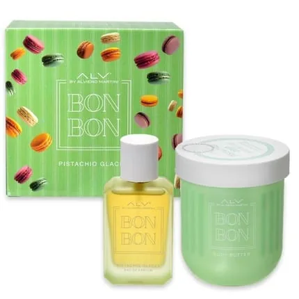 Alv By Alviero Martini Pistachio Glacee Eau De Parfum 30 Ml With Body Cream 300 Ml