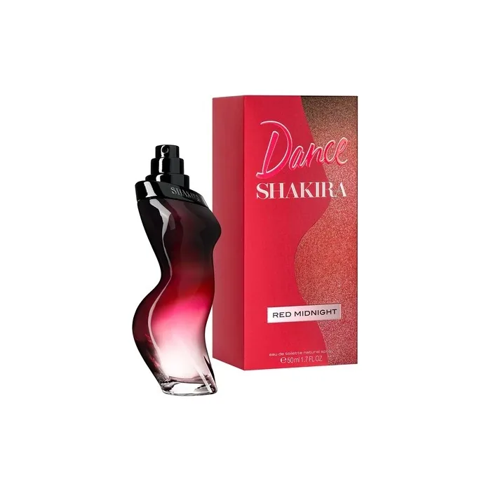 Shakira Dance Red Midnight Perfume for Women - Long Lasting