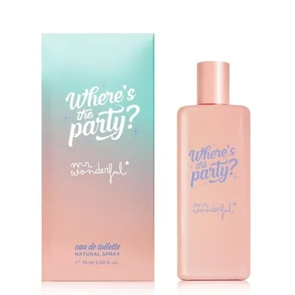 Mr Wonderful Where's The Party Women Perfume Spray 75ml