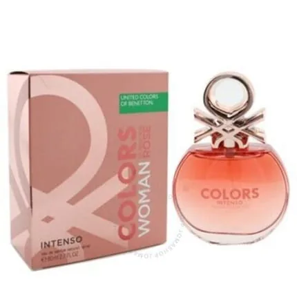 Benetton Color Rose Intense 2.7oz (80ml) EDP Spray for Women