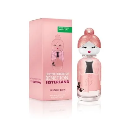 Benetton Ladies Sisterland Blush Cherry Eau De Parfum Spray 27 Oz