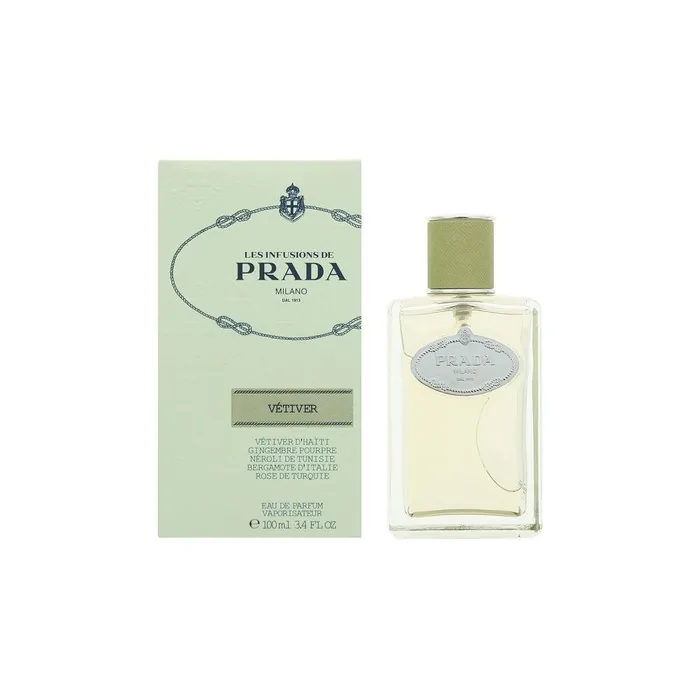 Prada Les Infusions De Prada Vetiver Eau De Parfum 100ml Unisex Spray