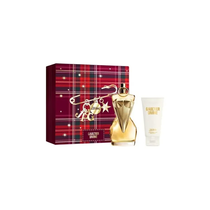 Jean Paul Gaultier Divine Eau De Parfum Spray 100ml Body Lotion 75ml