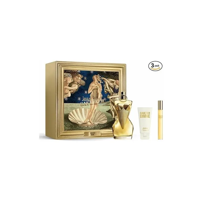 Jean Paul Gaultier Jpg Divine Eau De Parfum 100ml Body Lotion 75ml Miniature 10ml