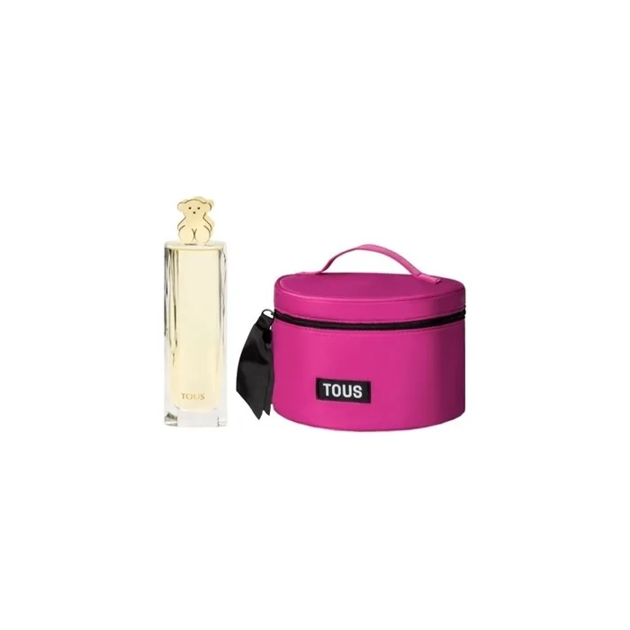 Tous Gold Eau De Parfum Spray 90ml + Cosmetics Bag