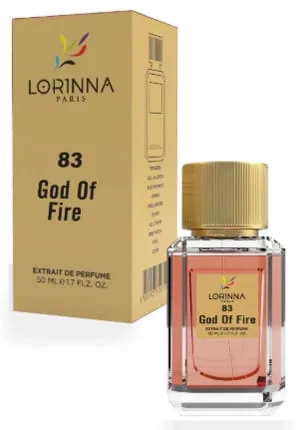 Lorinna God of Fire Eau de Parfum Unisex 50ml