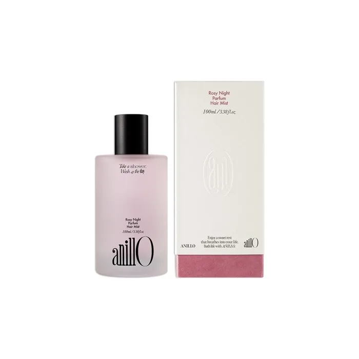 Rosy Night Vegan Hair Perfume Long-Lasting Floral Musky Scented with Damask Rose